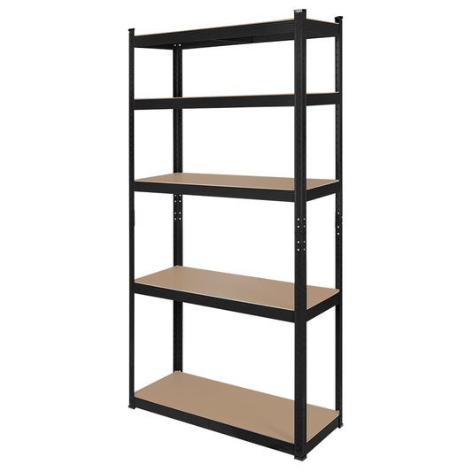 RAFT METALIC 5 POLITE 750KG MDF 180X90X40 NEGRU REBEL
