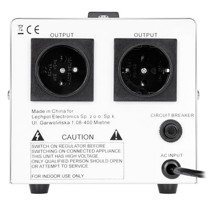 STABILIZATOR TENSIUNE SERVOMOTOR 1000VA KEMOT